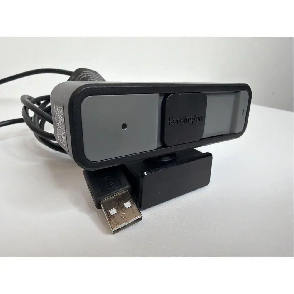 Kensington W2000 1080P Auto Focus Webcam, Full HD 1080P/30fps Webcam Microphone